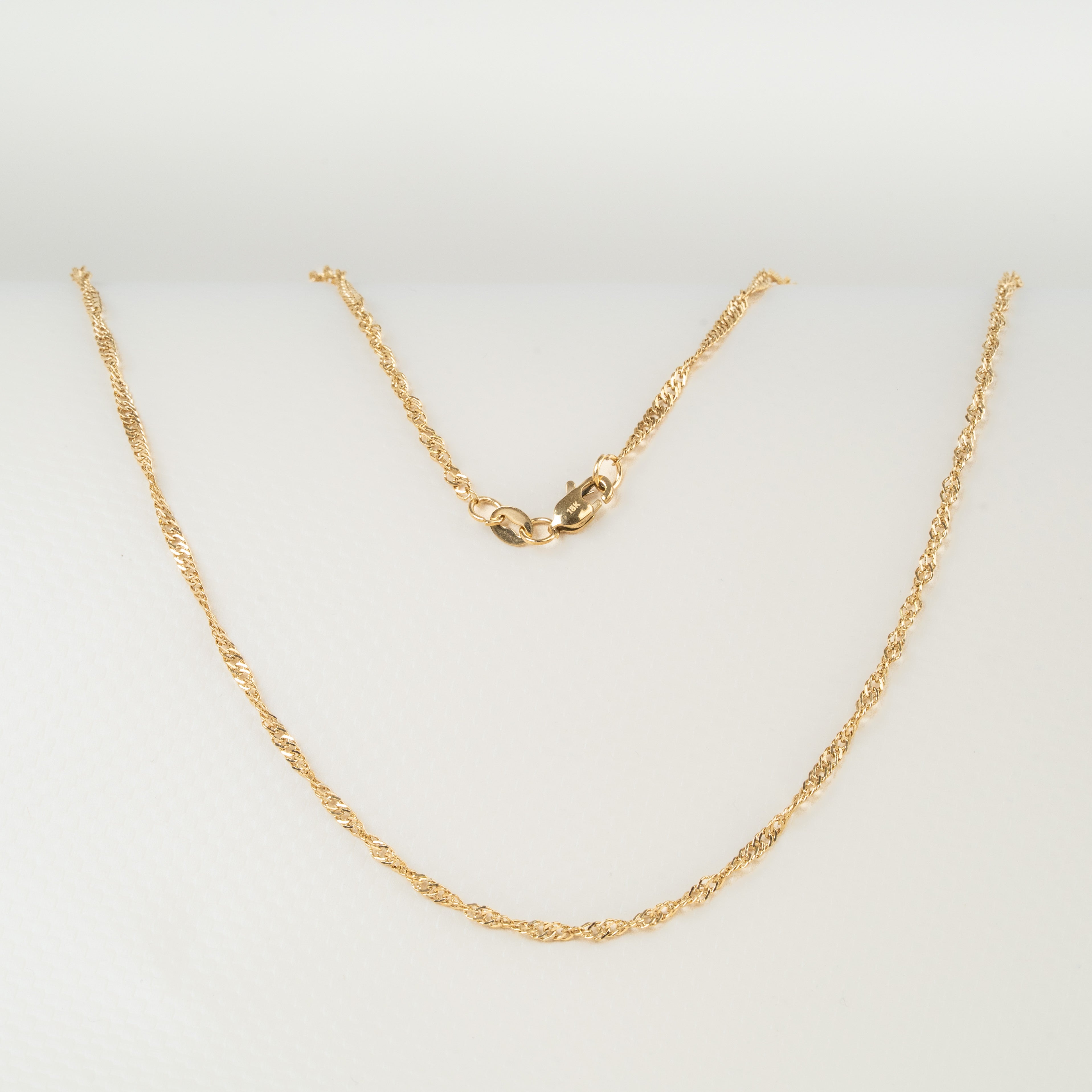 Cadena Singapur Hombre