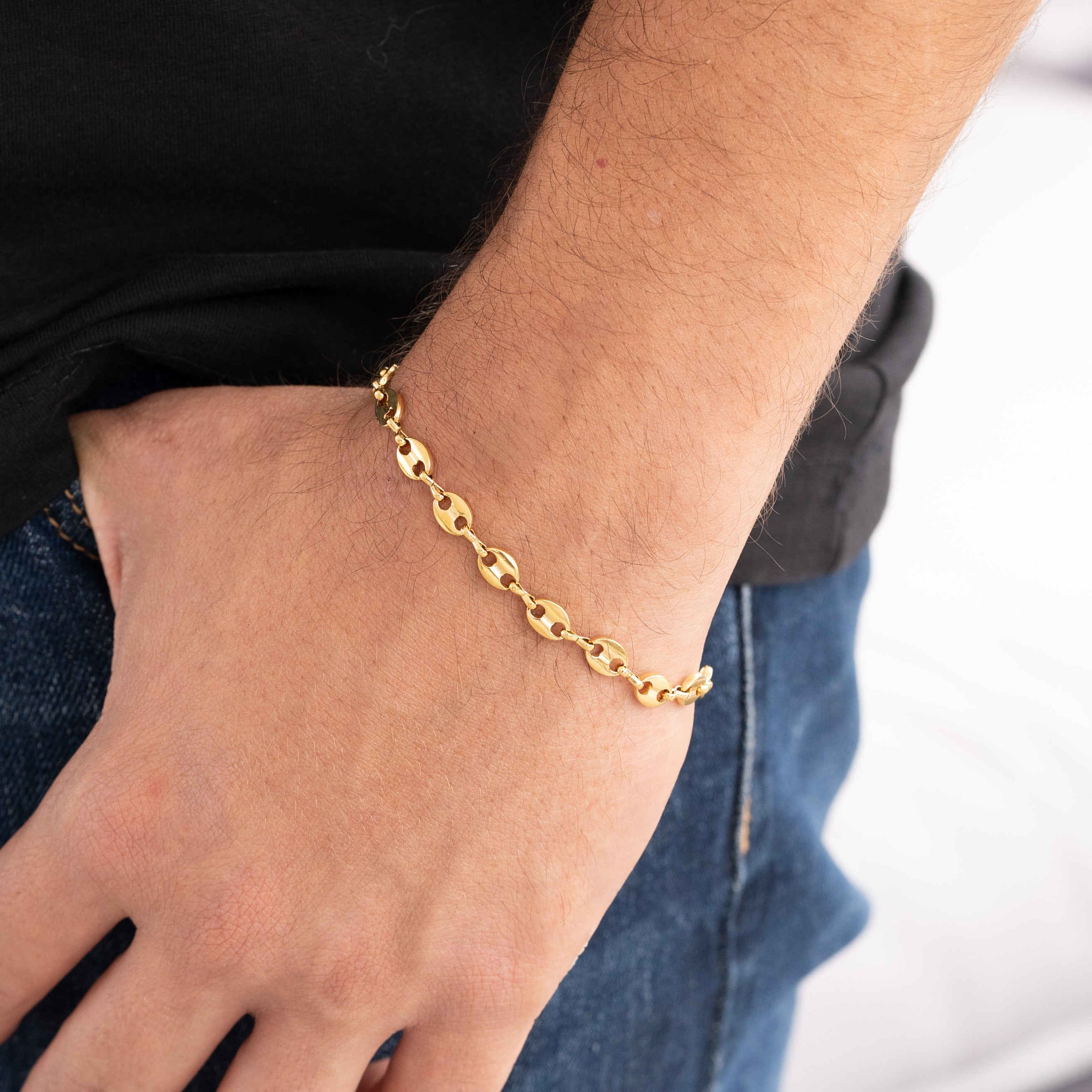 Pulsera Grano de Café Hombre