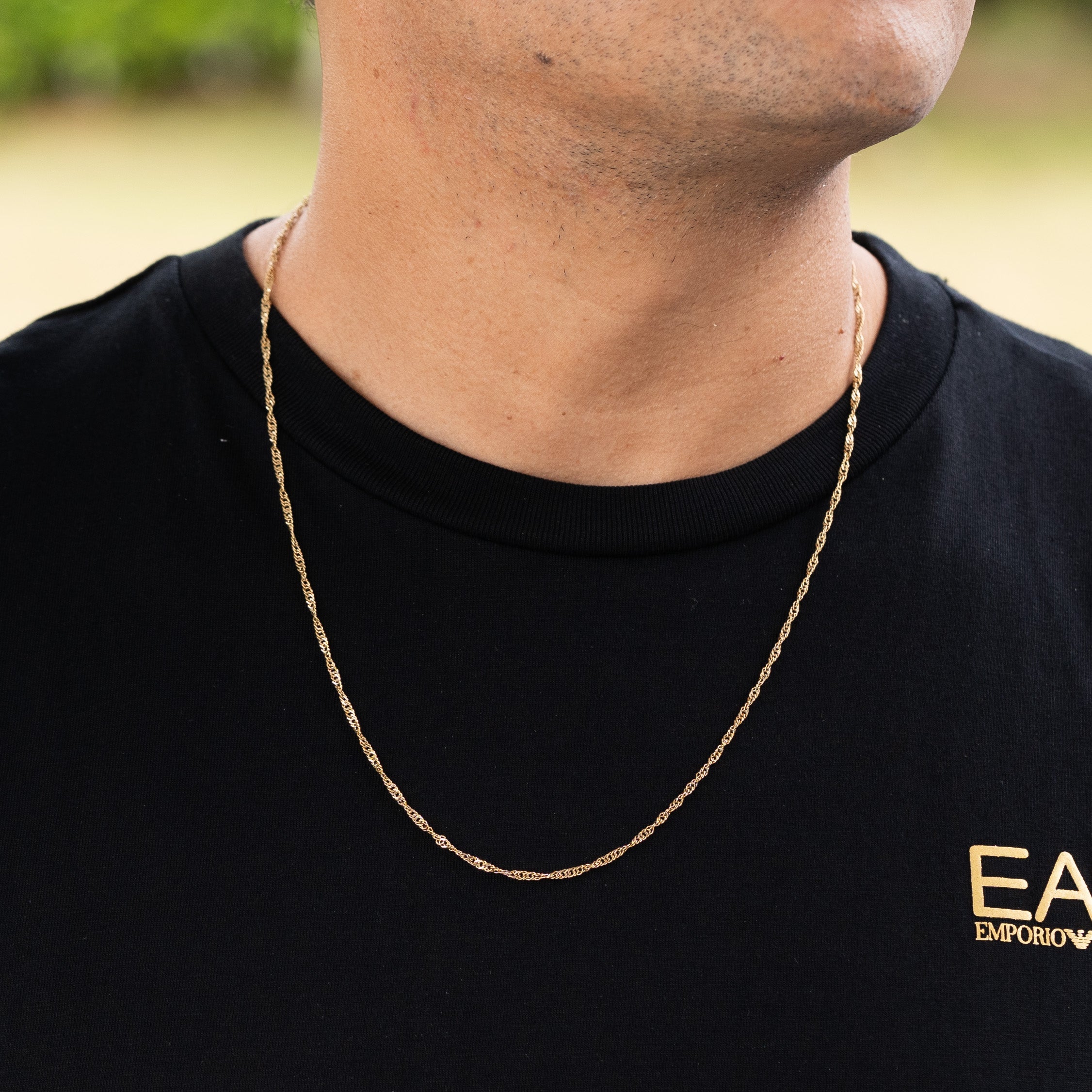 Cadena Singapur Hombre