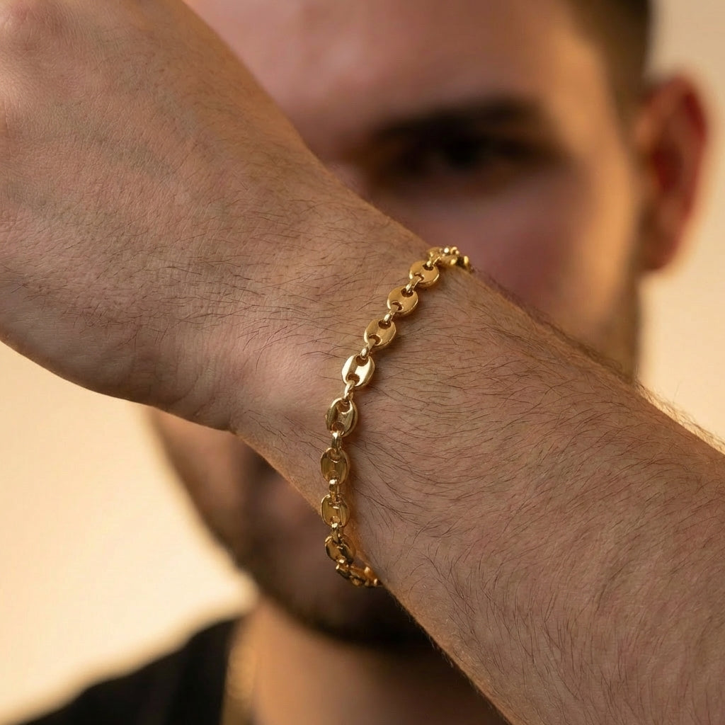 Pulsera Grano de Café Hombre